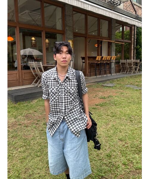 THEVINYLHOUSE(ザバイニルハウス)の「WESTERN CHECK SHIRTS BLACK (VH2ESUW321A)(シャツ/ブラウス・メンズ・その他・S/M/L)」の6枚目の写真