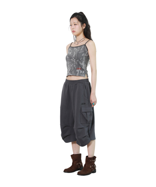 PIECEMAKER（ピースメーカー）の「SAND CAMO SLEEVELESS (CHARCOAL)（Tシャツ/カットソー・レディース・その他・FREE）」の3枚目の写真