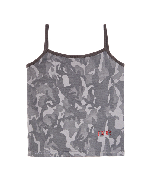 PIECEMAKER（ピースメーカー）の「SAND CAMO SLEEVELESS (CHARCOAL)（Tシャツ/カットソー・レディース・その他・FREE）」の4枚目の写真