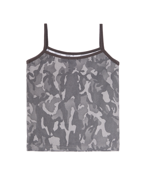 PIECEMAKER（ピースメーカー）の「SAND CAMO SLEEVELESS (CHARCOAL)（Tシャツ/カットソー・レディース・その他・FREE）」の5枚目の写真