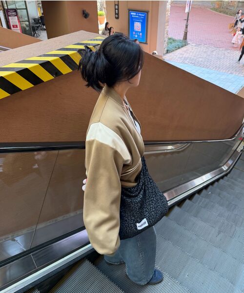 MACNI(マクニ)の「LEOPARD SUEDE ECO CROSS BAG BLACK(エコバッグ/サブバッグ・レディース・その他・FREE)」の3枚目の写真