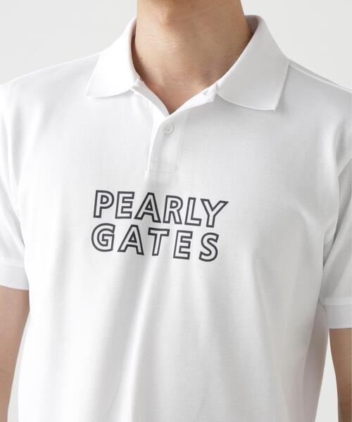 PEARLY GATES】PG is PG 表カノコ半袖ポロシャツ（ポロシャツ