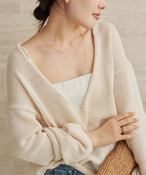 plage（プラージュ）の「satin top（その他アンダーウェア/インナー・レディース・ブラウン/ホワイト/ブラック・FREE）」の6枚目の写真