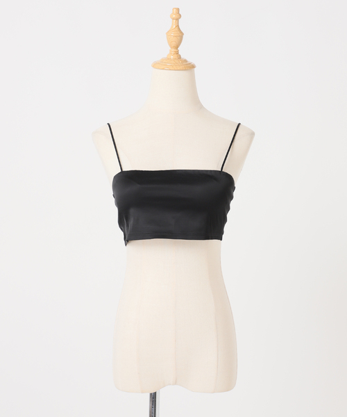 plage（プラージュ）の「satin top（その他アンダーウェア/インナー・レディース・ブラウン/ホワイト/ブラック・FREE）」の7枚目の写真