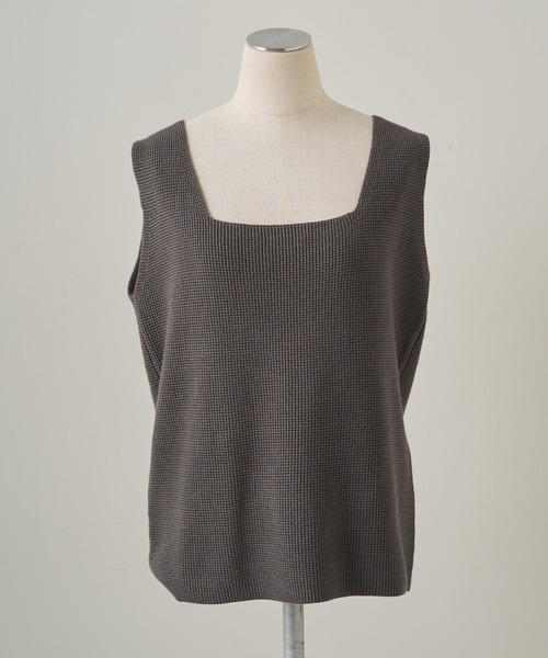 PUAL CE CIN（ピュアルセシン）の「【3点セット】ニットカーデ/ニットパンツ/ニットインナー（ニット/セーター・レディース・チャコールグレー/グレイッシュベージュ・FREE）」の12枚目の写真