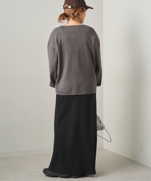 PUAL CE CIN（ピュアルセシン）の「【3点セット】ニットカーデ/ニットパンツ/ニットインナー（ニット/セーター・レディース・チャコールグレー/グレイッシュベージュ・FREE）」の15枚目の写真