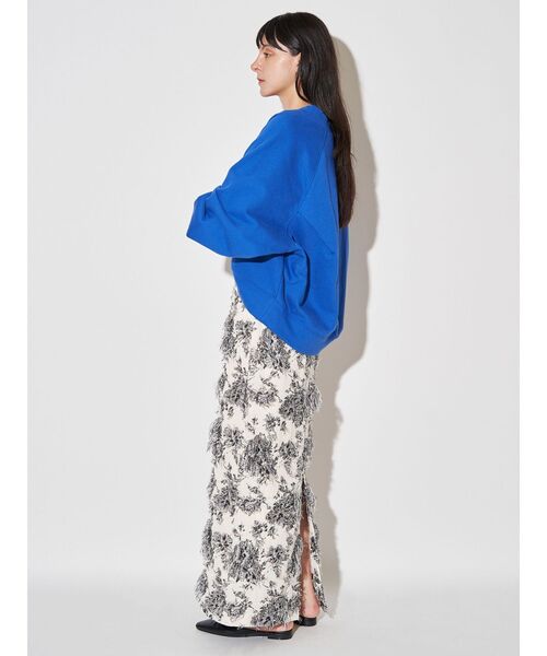 ELENDEEK（エレンディーク）の「ラグランタックカットソー（Tシャツ/カットソー・レディース・グレー/ブルー/アイボリー・FREE）」の20枚目の写真