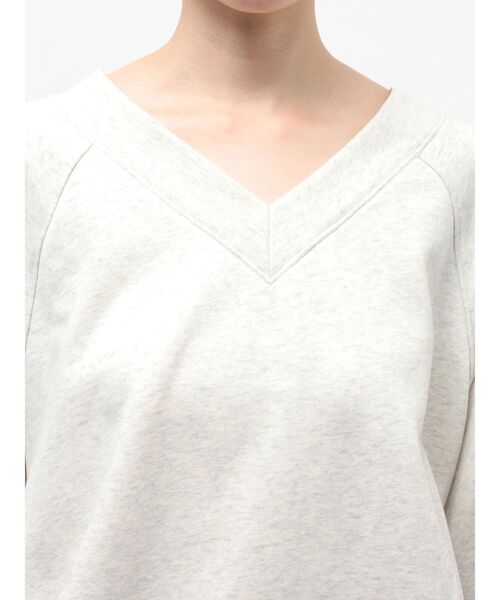 ELENDEEK（エレンディーク）の「ラグランタックカットソー（Tシャツ/カットソー・レディース・グレー/ブルー/アイボリー・FREE）」の9枚目の写真