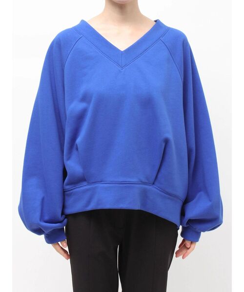 ELENDEEK（エレンディーク）の「ラグランタックカットソー（Tシャツ/カットソー・レディース・グレー/ブルー/アイボリー・FREE）」の14枚目の写真