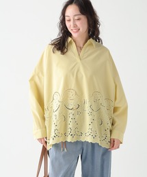 Elura | スカラップレースブラウス/655732(シャツ/ブラウス)