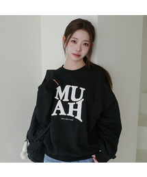 muahmuah | MUAH アプリケロゴ スウェット [2色](スウェット)