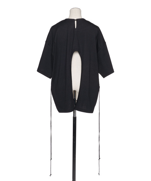 muller of yoshiokubo（ミュラーオブヨシオクボ）の「muller of yoshiokubo ミュラーオブヨシオクボ / RADIALL BACK OPEN T-SHIRTS ラディアルバックオープンシャツ / MLS26112（Tシャツ/カットソー・レディース・ブラック/レッド・FREE）」の10枚目の写真