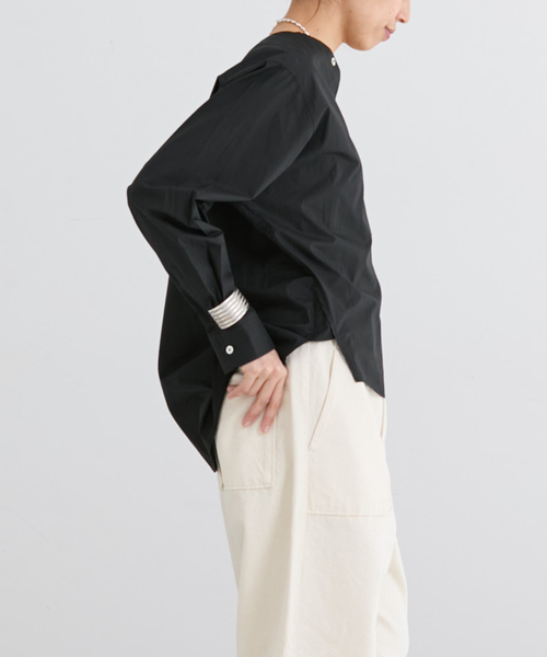 MA/RE/マレ カシュクールSHIRTS シャツ LIGHT COTTON 104 GR（シャツ