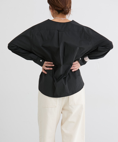 MA/RE/マレ カシュクールSHIRTS シャツ LIGHT COTTON 104 GR（シャツ