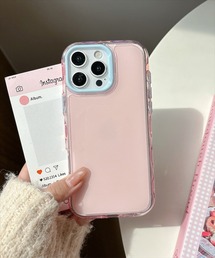 THE MILES（ザ マイルズ）の「"01"≪iPhone17/iPhone17Pro/iPhone Air 対応≫ポイントカラー & カラークリア iPhoneケース（スマホケース/カバー）」