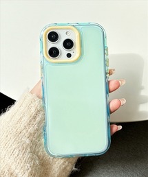 THE MILES（ザ マイルズ）の「"01"≪iPhone17/iPhone17Pro/iPhone Air 対応≫ポイントカラー & カラークリア iPhoneケース（スマホケース/カバー）」