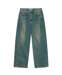 CHIN DOWN（チンダウン）の「BOY DENIM PANELLED (INDIGO)（デニムパンツ）」