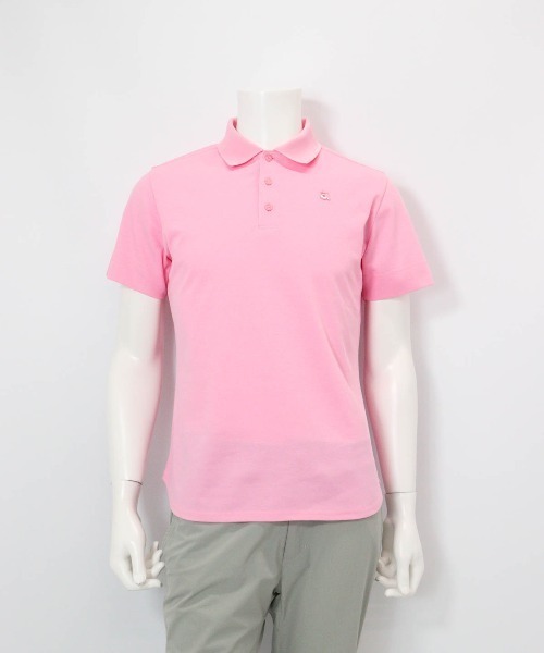 archivio(アルチビオ)の「<MENS>冷感速乾シェイプポロシャツ(ポロシャツ・メンズ・ネイビー/ライトブルー/ピンク/ホワイト・LL/L/M)」の1枚目の写真