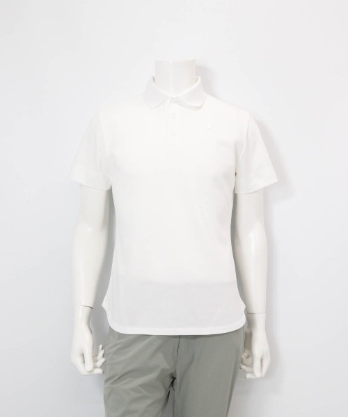 archivio(アルチビオ)の「<MENS>冷感速乾シェイプポロシャツ(ポロシャツ・メンズ・ネイビー/ライトブルー/ピンク/ホワイト・LL/L/M)」の5枚目の写真