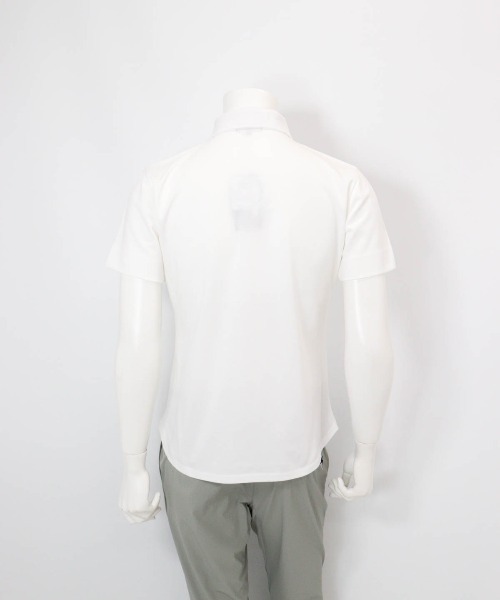 archivio(アルチビオ)の「<MENS>冷感速乾シェイプポロシャツ(ポロシャツ・メンズ・ネイビー/ライトブルー/ピンク/ホワイト・LL/L/M)」の6枚目の写真