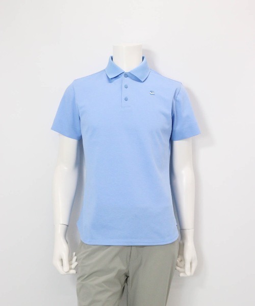 archivio(アルチビオ)の「<MENS>冷感速乾シェイプポロシャツ(ポロシャツ・メンズ・ネイビー/ライトブルー/ピンク/ホワイト・LL/L/M)」の7枚目の写真