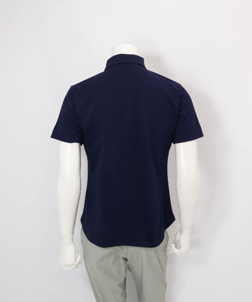 archivio(アルチビオ)の「<MENS>冷感速乾シェイプポロシャツ(ポロシャツ・メンズ・ネイビー/ライトブルー/ピンク/ホワイト・LL/L/M)」の16枚目の写真