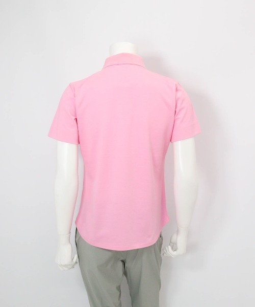 archivio(アルチビオ)の「<MENS>冷感速乾シェイプポロシャツ(ポロシャツ・メンズ・ネイビー/ライトブルー/ピンク/ホワイト・LL/L/M)」の18枚目の写真