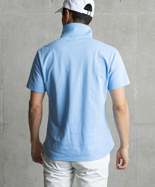 archivio(アルチビオ)の「<MENS>冷感速乾シェイプポロシャツ(ポロシャツ・メンズ・ネイビー/ライトブルー/ピンク/ホワイト・LL/L/M)」の21枚目の写真