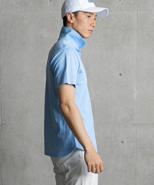 archivio(アルチビオ)の「<MENS>冷感速乾シェイプポロシャツ(ポロシャツ・メンズ・ネイビー/ライトブルー/ピンク/ホワイト・LL/L/M)」の22枚目の写真