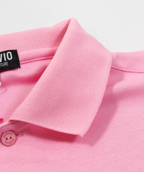 archivio(アルチビオ)の「<MENS>冷感速乾シェイプポロシャツ(ポロシャツ・メンズ・ネイビー/ライトブルー/ピンク/ホワイト・LL/L/M)」の9枚目の写真