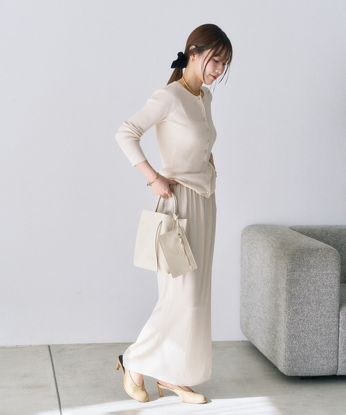 LE TALON（ルタロン）の「MILLELA FIRENZE/ミレッラ MINI TOTE（トートバッグ・レディース・ブラック/アイボリー/ブラウン・FREE）」の10枚目の写真