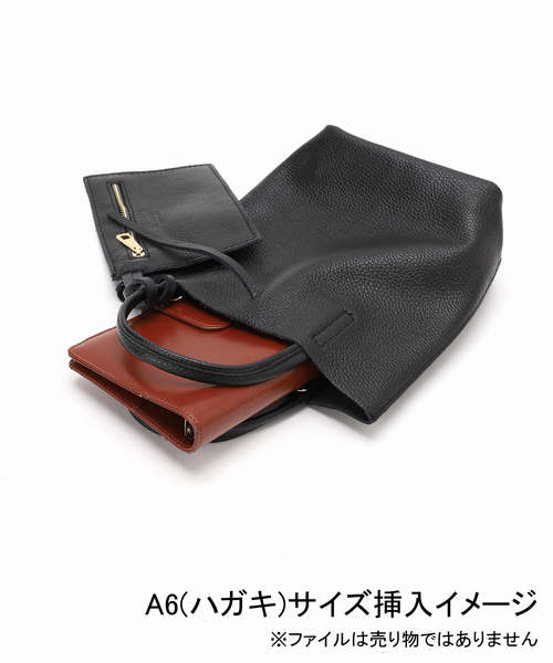 LE TALON（ルタロン）の「MILLELA FIRENZE/ミレッラ MINI TOTE（トートバッグ・レディース・ブラック/アイボリー/ブラウン・FREE）」の19枚目の写真