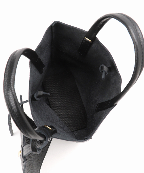 LE TALON（ルタロン）の「MILLELA FIRENZE/ミレッラ MINI TOTE（トートバッグ・レディース・ブラック/アイボリー/ブラウン・FREE）」の20枚目の写真