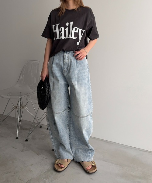 meilmada（メイルマダ）の「コクーンデニムパンツ（デニムパンツ・レディース・ブラック/ブルー・SMALL/MEDIUM）」の21枚目の写真