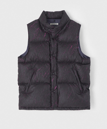 BIRTHDAYSUIT（バースデースーツ）の「CRINKLE DOWN VEST (PINK)（ダウンベスト）」