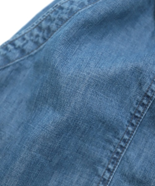 OMNIGOD（オムニゴッド）の「[OMNIGOD womens / オムニゴッド] 6ozデニム パラシュートベーカーパンツ（デニムパンツ・レディース・インディゴブルー・3/2）」の9枚目の写真