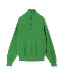 TOMORROWLAND tricot ギマコットンニット スタンドカラープルオーバー