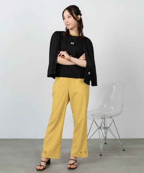 STUDIO PICONE(スタジオピッコーネ)の「和紙コットン混ノースリプルオーバー(タンクトップ・レディース・レッド/ブルー/ブラック/ホワイト・M/L)」の16枚目の写真