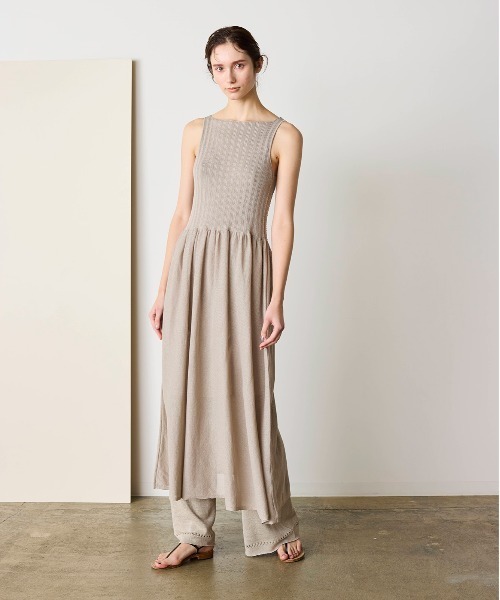 WALANCE(ワランス)の「paper knit pants(その他パンツ・レディース・オリーブ/ブラック/サンドベージュ・FREE)」の12枚目の写真
