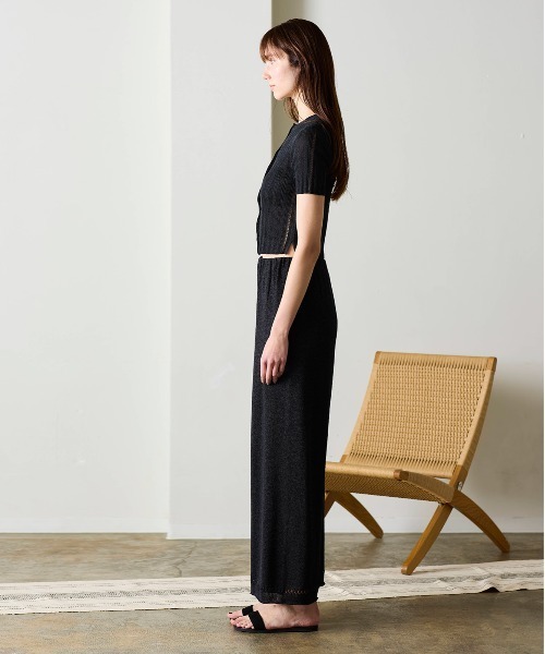 WALANCE(ワランス)の「paper knit pants(その他パンツ・レディース・オリーブ/ブラック/サンドベージュ・FREE)」の16枚目の写真