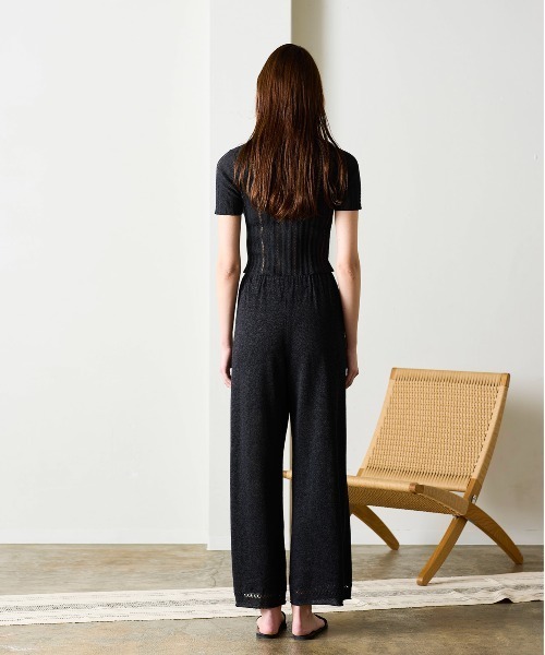 WALANCE(ワランス)の「paper knit pants(その他パンツ・レディース・オリーブ/ブラック/サンドベージュ・FREE)」の18枚目の写真