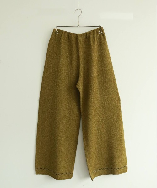 WALANCE(ワランス)の「paper knit pants(その他パンツ・レディース・オリーブ/ブラック/サンドベージュ・FREE)」の22枚目の写真