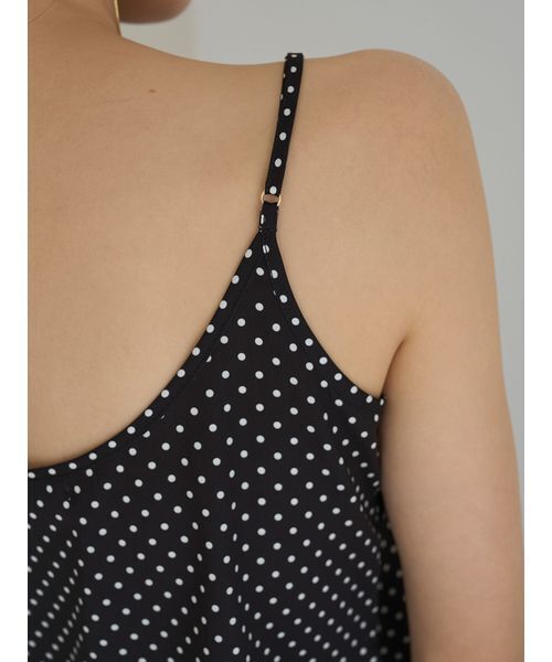 SNIDEL（スナイデル）の「フリルトリムキャミソール（キャミソール・レディース・ドット/ブラック・F）」の11枚目の写真