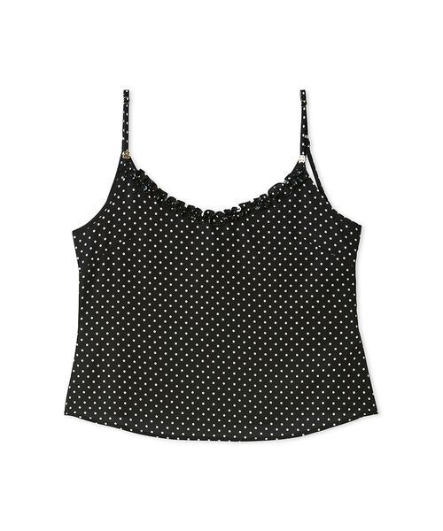 SNIDEL（スナイデル）の「フリルトリムキャミソール（キャミソール・レディース・ドット/ブラック・F）」の17枚目の写真