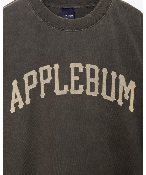 APPLEBUM（アップルバム）の「Damaged Short T-shirt（Tシャツ/カットソー・メンズ・ブラウン/ブラック・MEDIUM/LARGE/X-LARGE/XX-LARGE）」の4枚目の写真