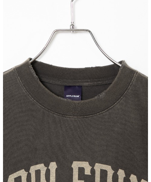 APPLEBUM（アップルバム）の「Damaged Short T-shirt（Tシャツ/カットソー・メンズ・ブラウン/ブラック・MEDIUM/LARGE/X-LARGE/XX-LARGE）」の5枚目の写真
