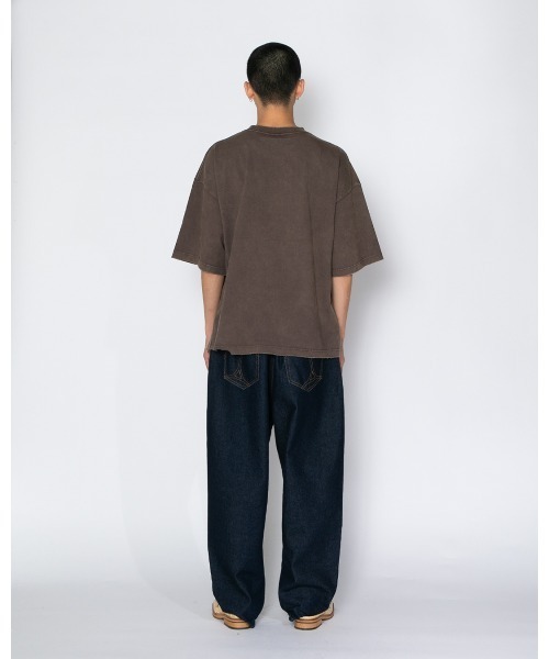 APPLEBUM（アップルバム）の「Damaged Short T-shirt（Tシャツ/カットソー・メンズ・ブラウン/ブラック・MEDIUM/LARGE/X-LARGE/XX-LARGE）」の10枚目の写真