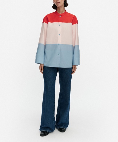 marimekko(マリメッコ)の「【一部店舗・オンラインストア限定】Kuvitella Hennika / Blouse(シャツ/ブラウス・レディース・マルチ・36/34)」の1枚目の写真