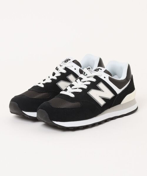 NEW BALANCE(ニューバランス)の「NEW BALANCE ニューバランス U574 5MX(D) U574 U574 5MX BLACK(5MX)(スニーカー・メンズ・ブラック・29.0cm/28.5cm/28.0cm/27.5cm/27.0cm/26.5cm/26.0cm/25.5cm/25.0cm/24.5cm/24.0cm/23.5cm/23.0cm/22.5cm)」の1枚目の写真