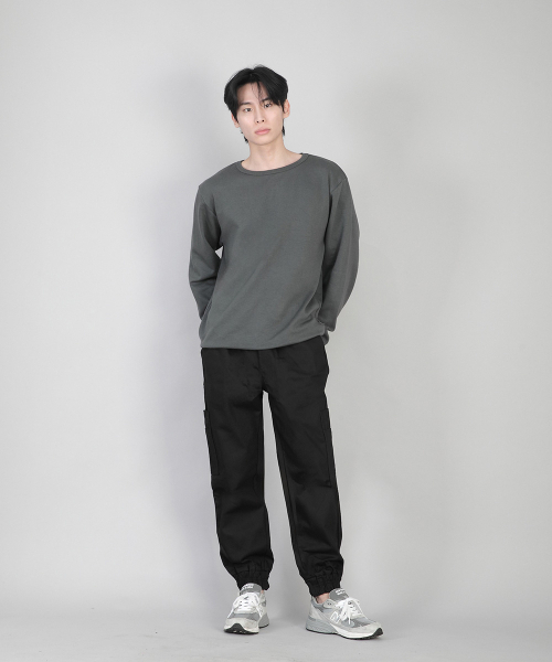 SAINTCREW（セントクルー）の「無地RネックスウェットシャツRRS-873スレートグレー（スウェット・メンズ・その他・MEDIUM/LARGE/SMALL/X-LARGE/XXXX-LARGE/XX-LARGE/XXX-LARGE）」の10枚目の写真